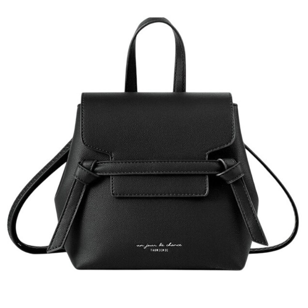 Taomicmic Mini Backpack Purse, Convertible Daypack Crossbody Bags Faux Leather